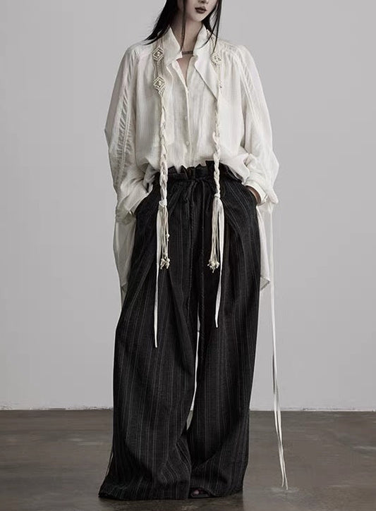 sheer long shirt