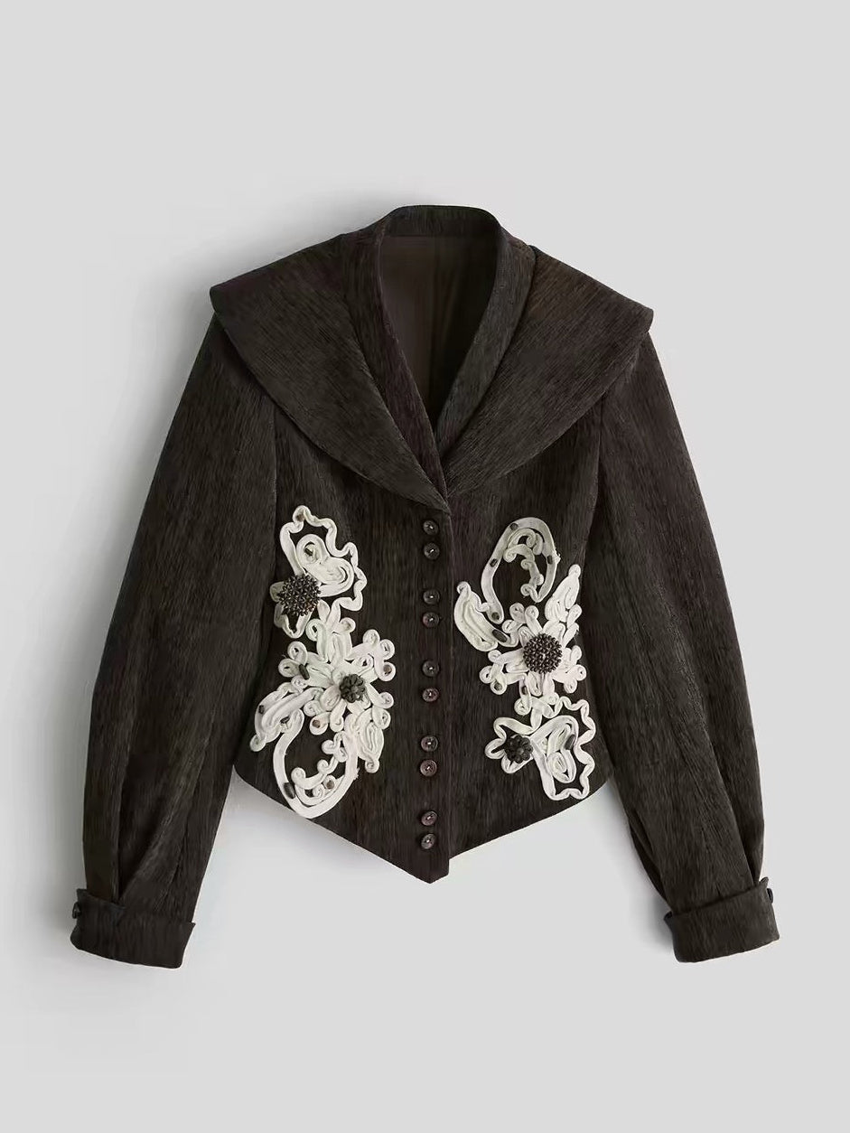 sailor collar design jacket