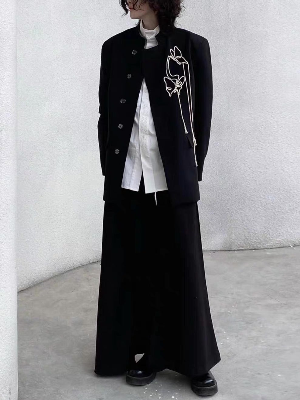 stand collar design jacket