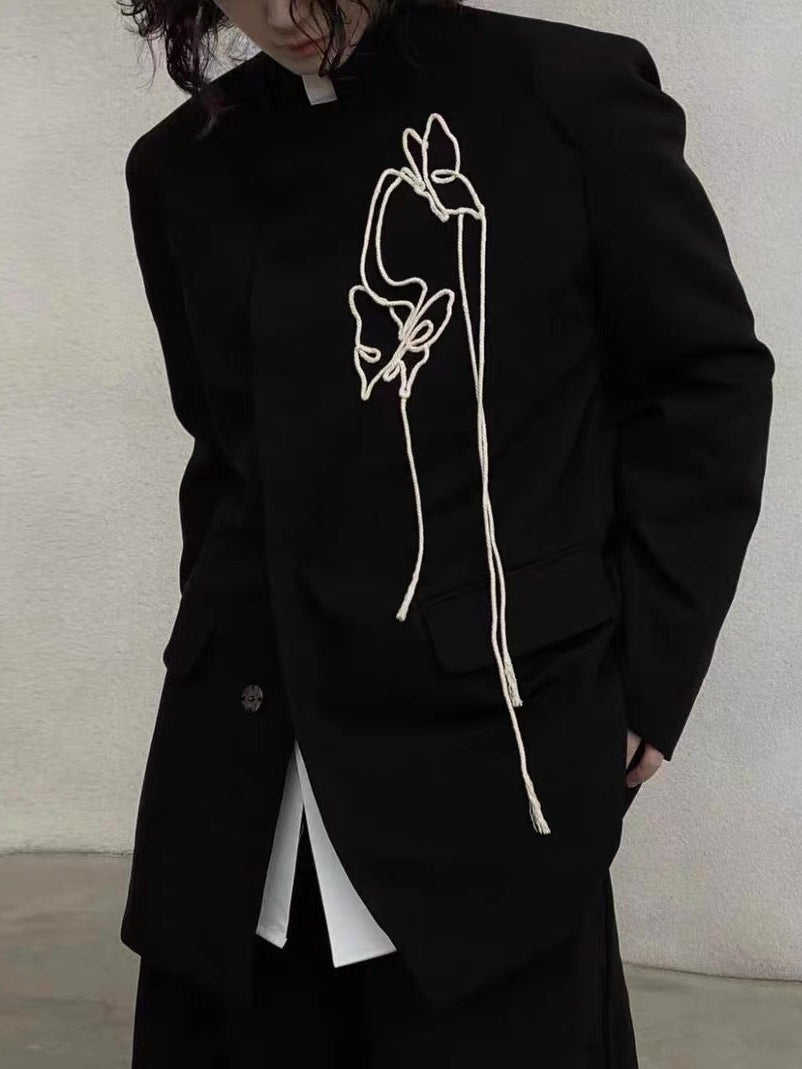 stand collar design jacket